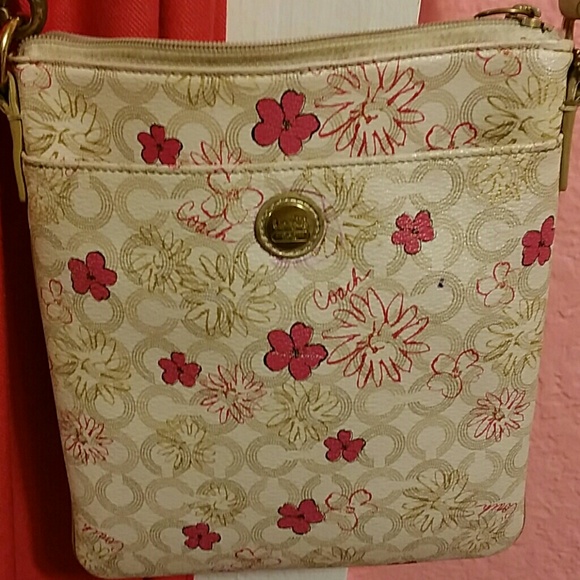 Coach cross body bag