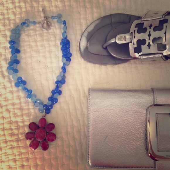 Ruby & Semi-Precious Stone 2-Way Necklace