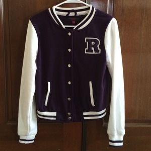 Purple Varsity Jacket