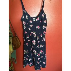 SOLD! Abercrombie and Fitch Blue Floral Dress $10