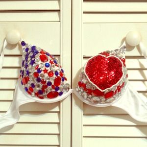 Handcrafted Pushup Miss America Rave Bra