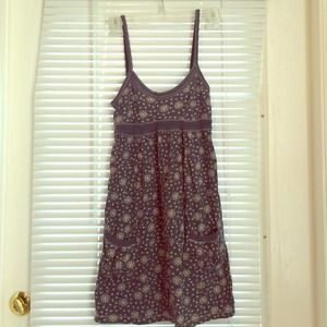 Hollister navy blue mini dress