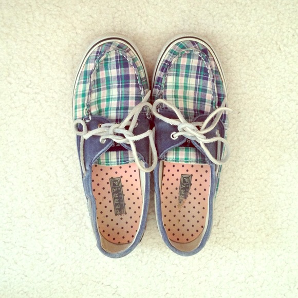 Sperry Plaid Shoes