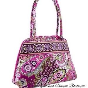 💰SOLD💰VERA BRADLEY Bowler Purse in Very Berry