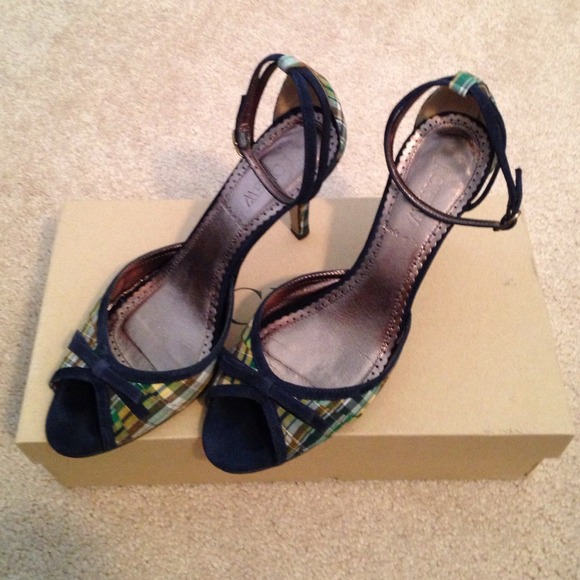 J Crew plaid Mary Janes
