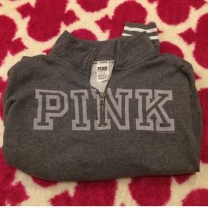 Pink zip up