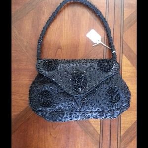 Elegant Beaded Evening Bag by Laga