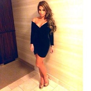 Blue Velvet Dress❤️