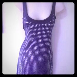 Michael kors studded tank dress
