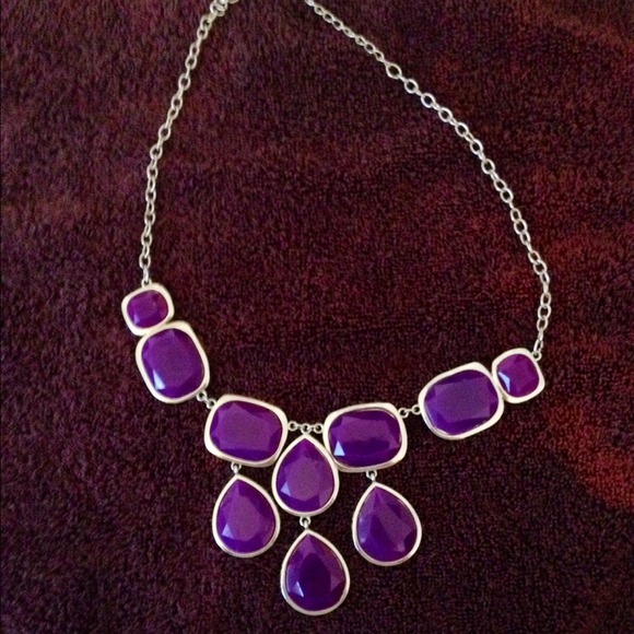 purple bubble necklace.