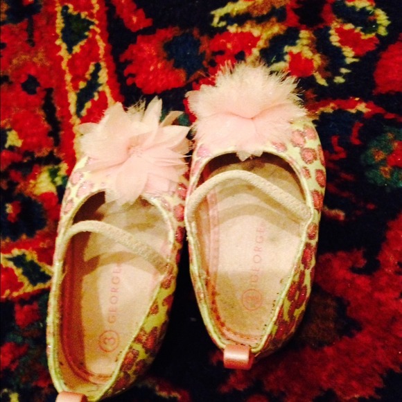 Toddler girls shoes pink size 3 purple size 4