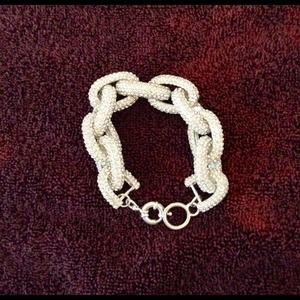 pave link bracelet
