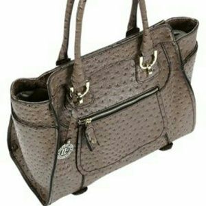 Sold! London Fog Knightsbridge Ostrich Tote