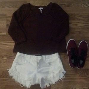 Billabong all white shorts