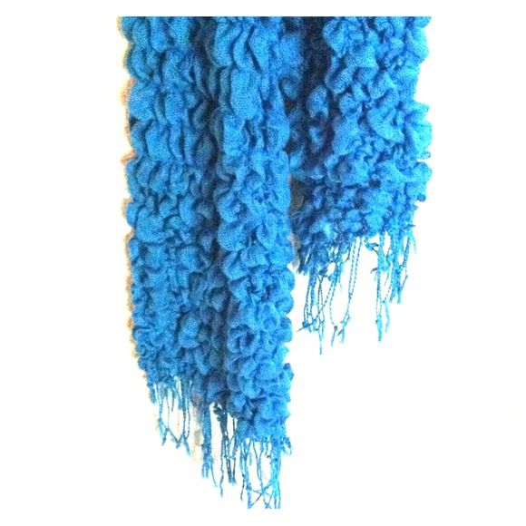 Blue scarf