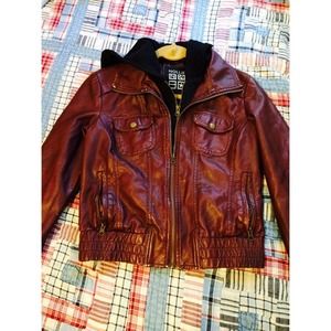 Pacsun/Nollie faux leather jacket