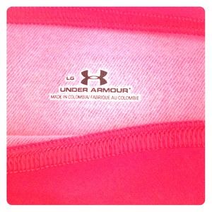 Under armour large long sleeve men's red