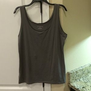 SOLD!!! Size L pewter Ann Taylor tank