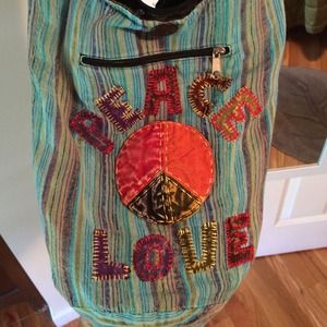 Peace and love bag