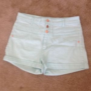 🍀 Mint green Highwaist shorts 🍀