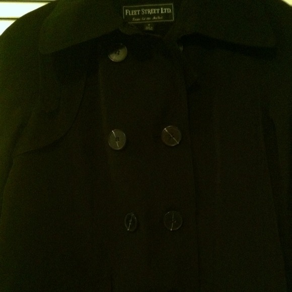 Black Rain Jacket - Picture 2 of 4