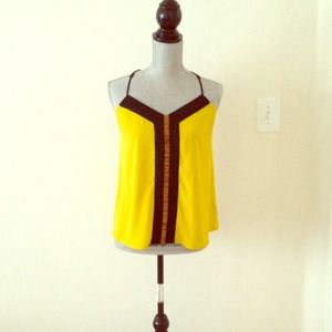 F21 Yellow Top