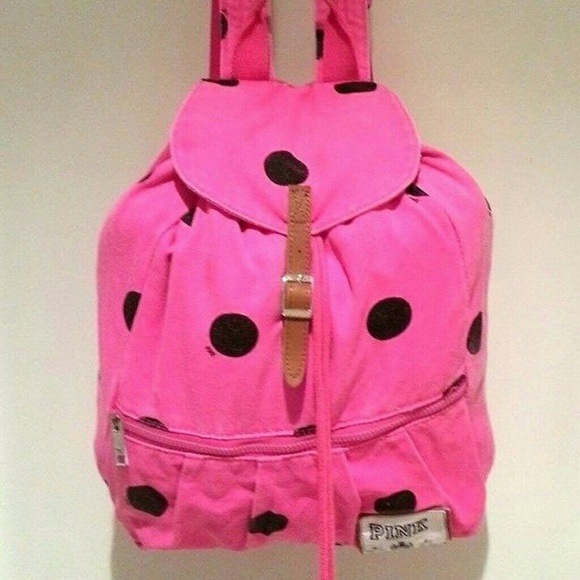 Victoria secrwt backpack and blanket