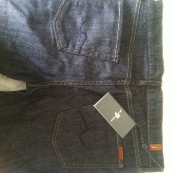 Men's 33 7-for-mankind classic straight leg jean - Picture 2 of 4