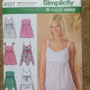 Simplicity sewing pattern 4127