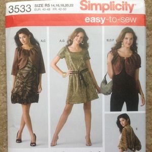Simplicity sewing pattern 3533