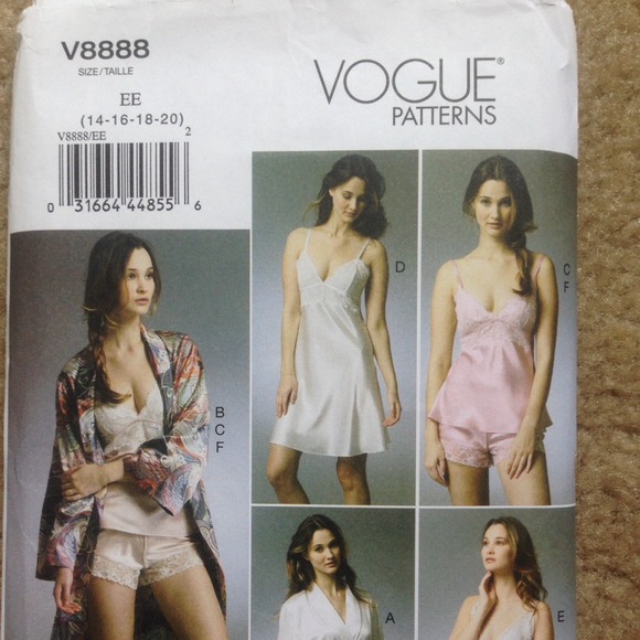 Vogue sewing pattern 8888