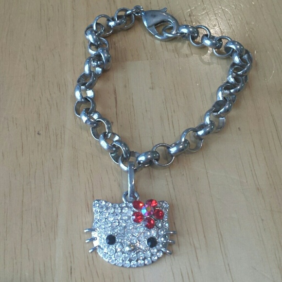 Add to purchase for $1-HelloKitty Jeweled Bracelet