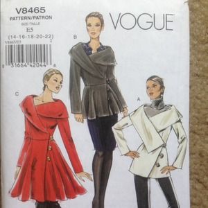 Vogue sewing pattern 8465