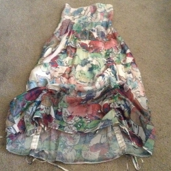 🚫TRADED🚫Beautiful lapis dress/skirt - Picture 2 of 3