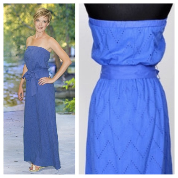 Royal Blue Maxi Dress