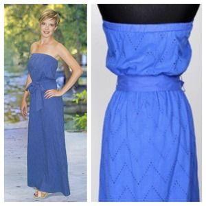 Royal Blue Maxi Dress