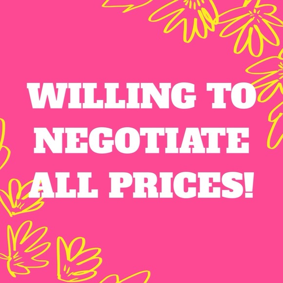 WILLING TO NEGOTIATE PRICE