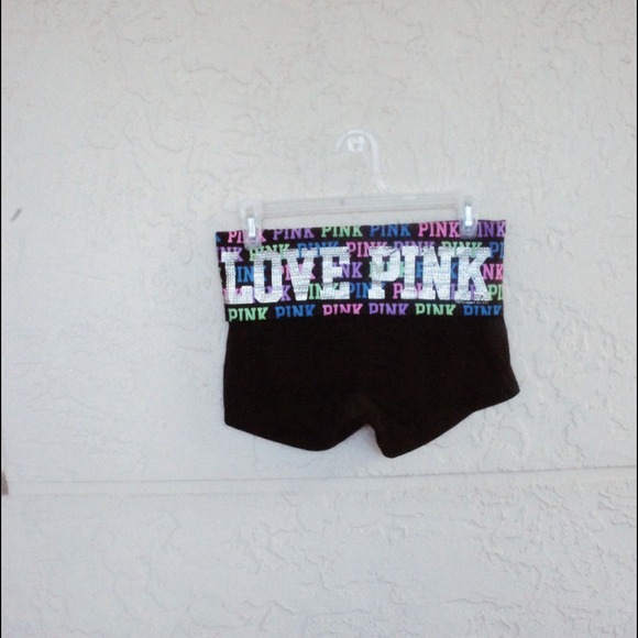 *SOLD*VS PINK yoga shorts
