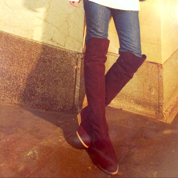 Knee high boots