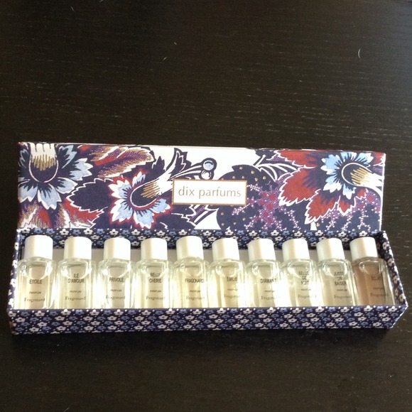 ON HOLD Set of 10 French mini perfumes.