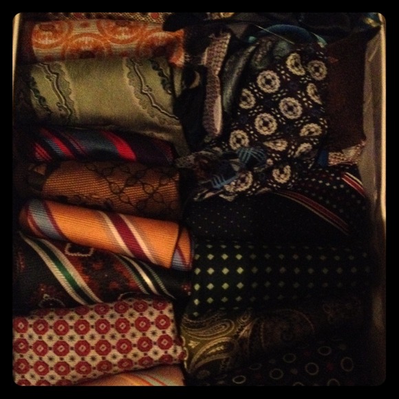 Vintage tie collection.