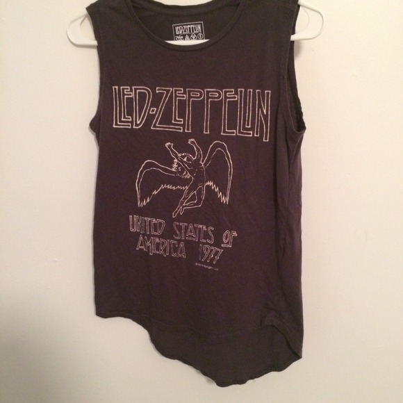 COTTON ON LED ZEPPELIN TANK