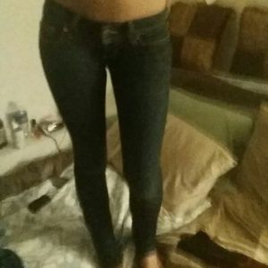 Dark wash bke jeans 24 skinnys