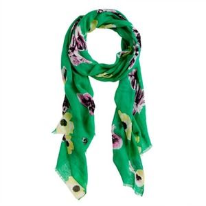 J.Crew Punk Floral Scarf Linen