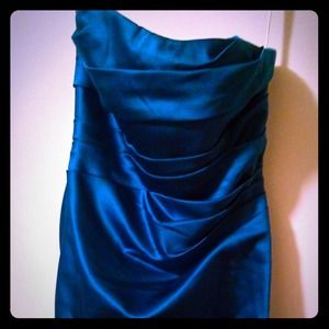 David's Bridal "Oasis" Bridesmaid Dress