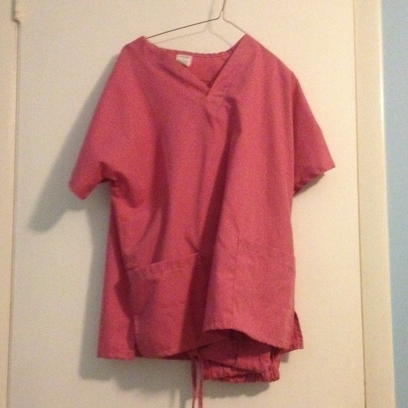 Pink scrubs