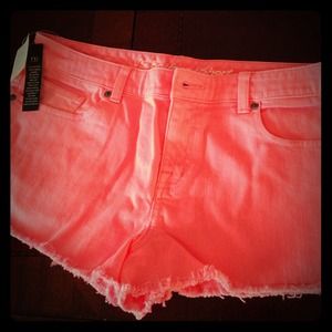 🔴BUNDLED🔴 VS Boyfriend Short fluorescent coral