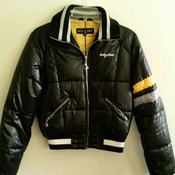 Black & white bubble jacket