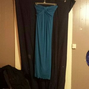 A long evening dress
