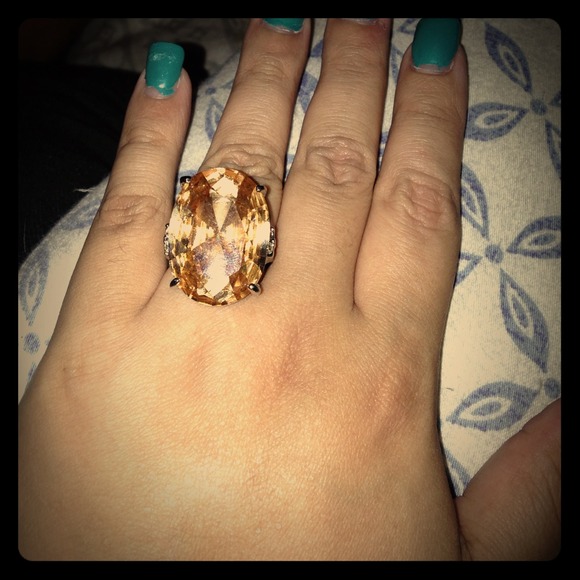 Large sterling silver ring